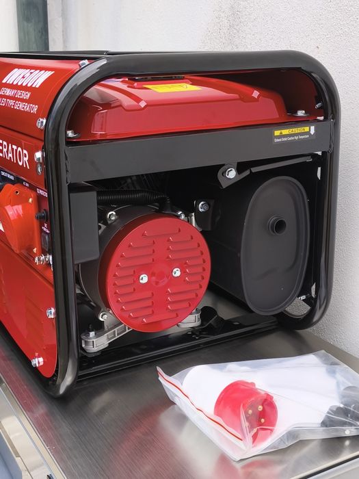 Gerador 8500w de arranque de corda monofásico e trifásico