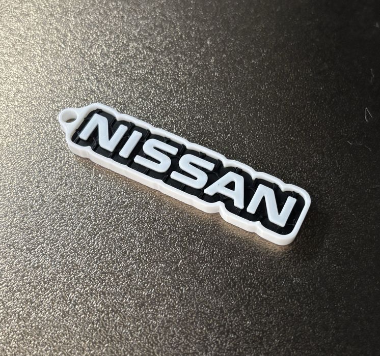 Brelok NISSAN Druk 3D
