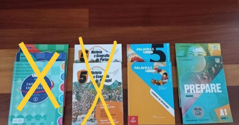 Manuais  5 ano em bom estado.