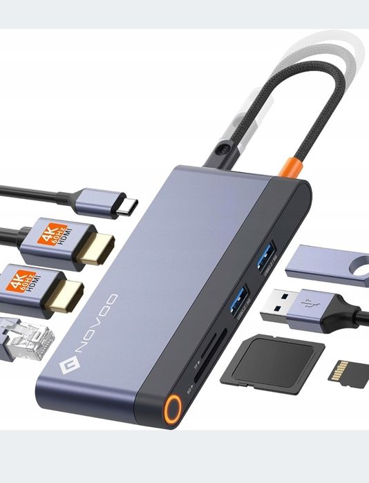 Stacja dokująca adapter  NOVOO RM8F PRO