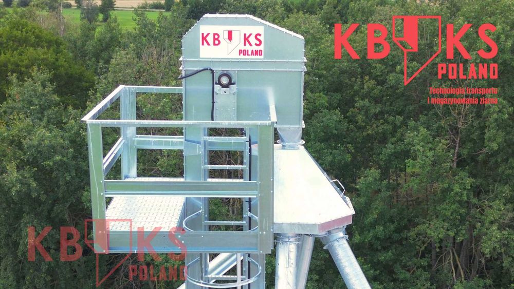 Podajnik przenośnik Kbks Poland 18m do silosów.