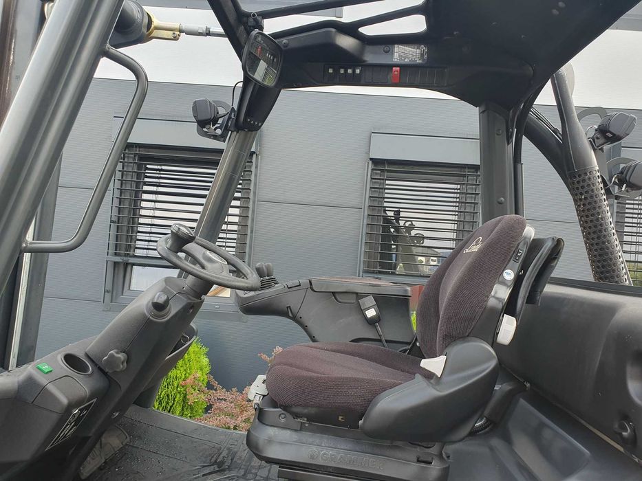 Wózek widłowy Linde H50D-02 wolny skok 2018r Diesel H40 H45 przesuw