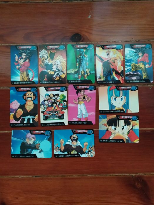 Cartas Dragon Ball GT 1997
