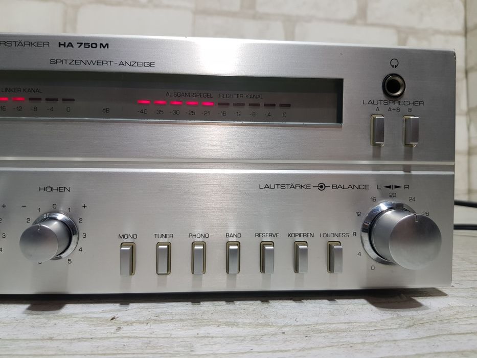 Стерео підсилювач TELEFUNKEN HA 750m, 2*60 б/у з Німеччини..