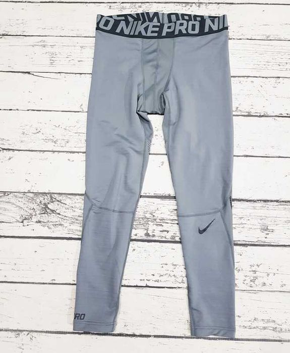 Nike * Pro * legginsy * męskie * szare * idealne * XXL