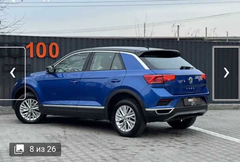 Продається Фольсваген T. ROC  2018р.