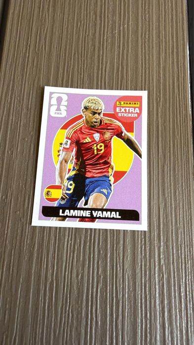 Cromo Mundial LAMINE YAMAL