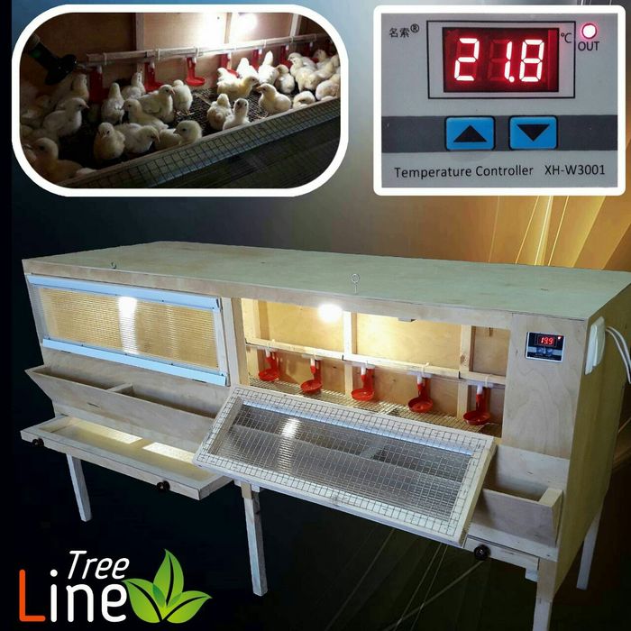 Брудер, ясли, клетка для цыплят.