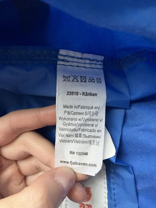 Plecak Fjallraven Kanken  do szkoly pracy podrozny niebieski