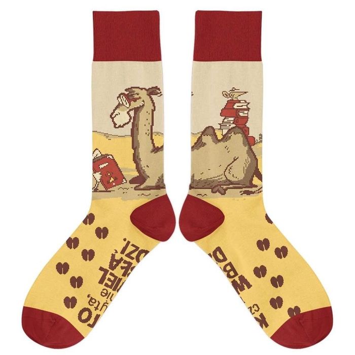 Skarpetki - Kto czyta, nie wielbłądzi rozm. 42/46 oprawa: folia