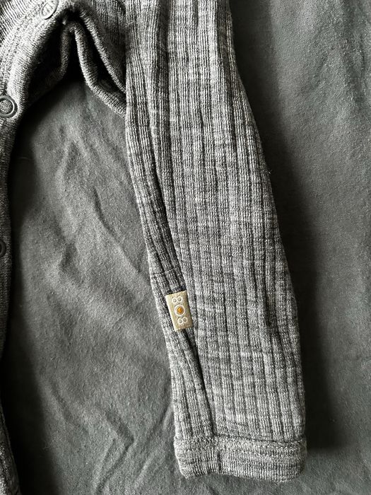 Kombinezon czapka i body merino