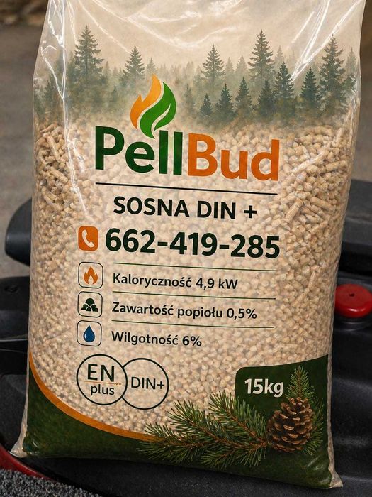 Pellet Pelet drzewny A1 DIN + (sosna, buk)