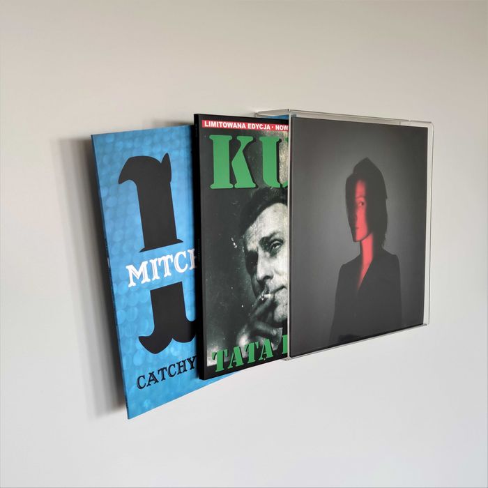 Półka wieszak stojak ramka na płyty winylowe vinyl winyl LAVINOLA