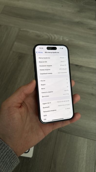 iPhone 15 128gb Black Neverlock