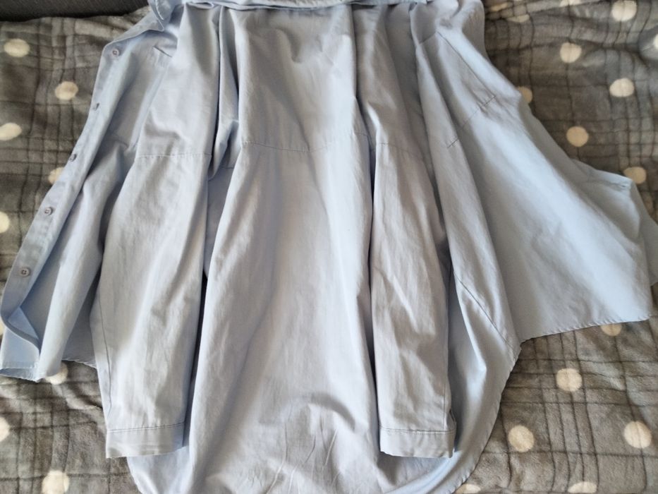 Новая рубашка в голубом цвете