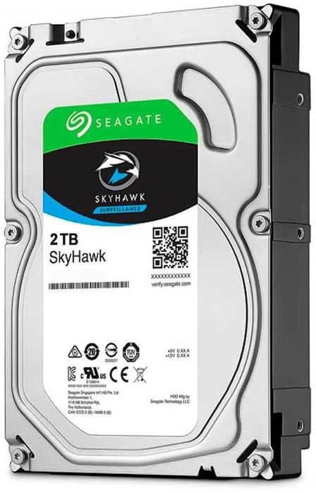 Dysk HDD Seagate SkyHawk do monitoringu rejestratora ST2000VX017 2TB