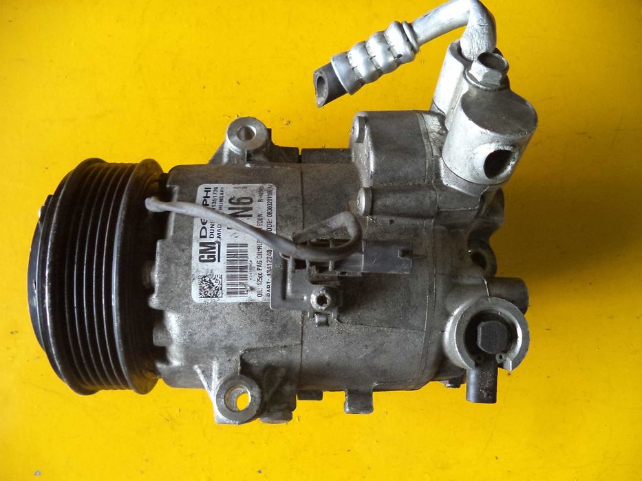 Компрессор кондиционера Opel Astra J Opel Meriva (1,3-1,7 CDTi)