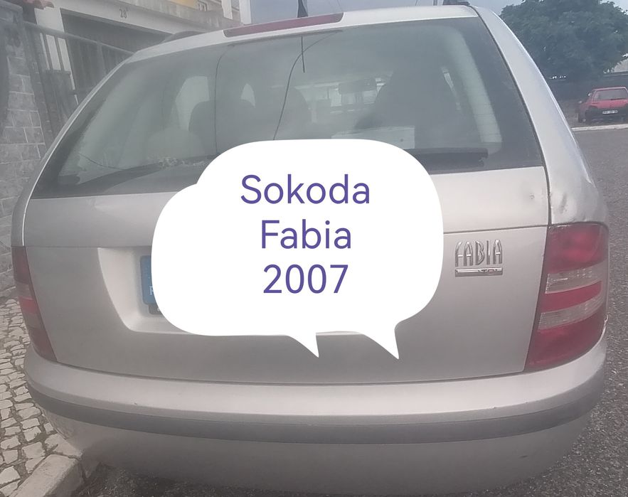 Sokoda Fabia ano 2007 para venda particular