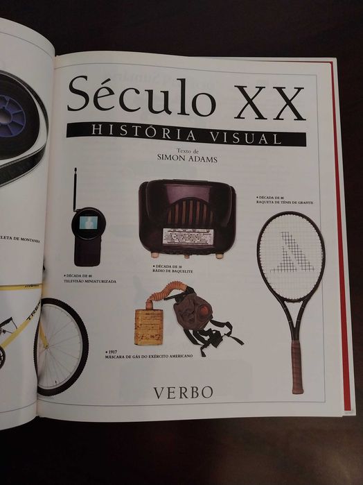 Livro didático (1º e 2º ciclo) “História Visual - Século XX: Das primeiras máquinas voadoras ao videodisco”