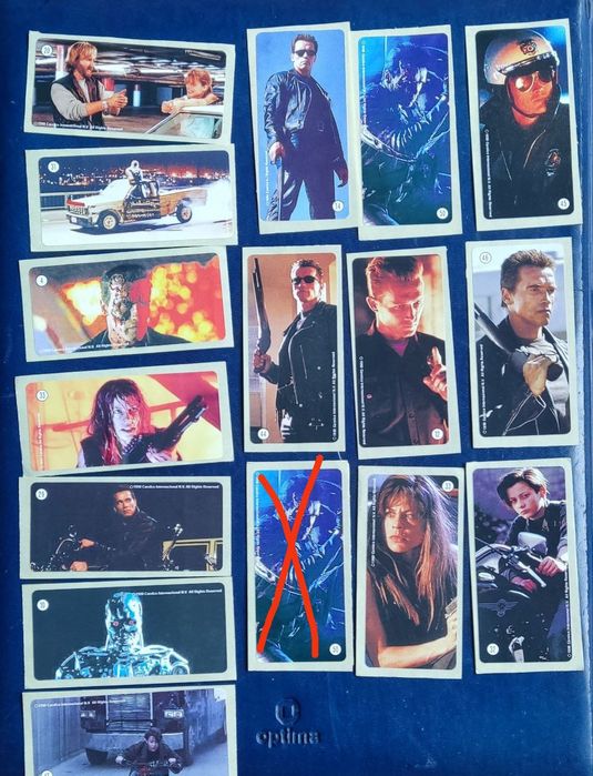 Вкладыши 90х терминатор