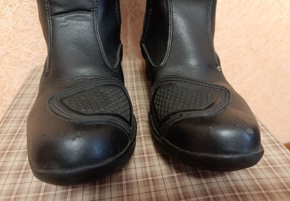 (р39)  Мотоботи RKsports, шкіра,