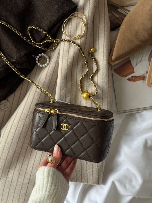 Сумка Chanel / сумочка шанель коричнева