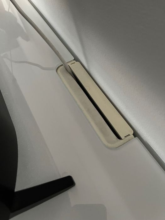 Ikea besta móvel para televisão branco brilhante