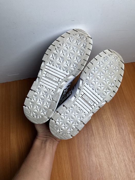 Кроссовки Puma Mayze Wild размер 38 оригинал высокие чёрные кожа пума