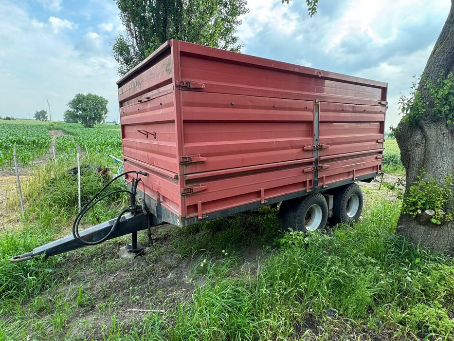 Przyczepa rolnicza tandem WECKMAN