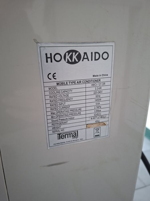 Klimatyzator przenośny Hokkaido