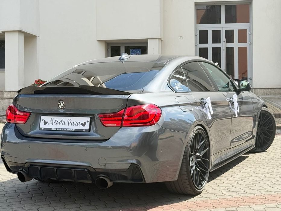 BMW 440i wynajem do ślubu wraz z kierowcą