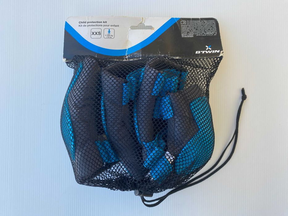 Proteções de bicicleta, patins, trotinete e skate para criança