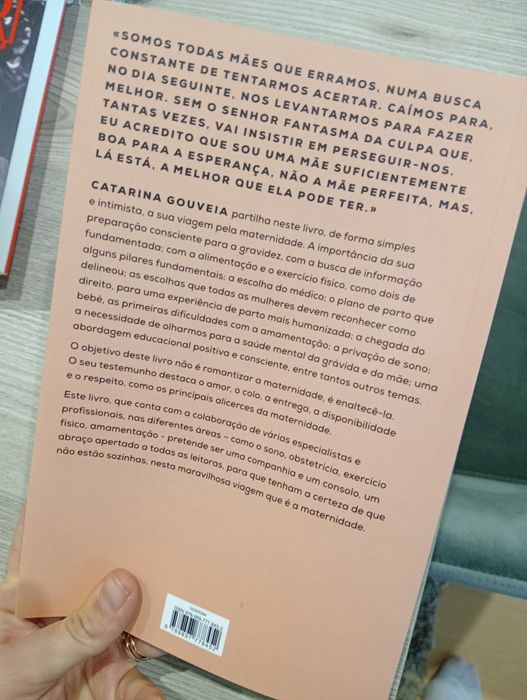 Livro "Ser mãe com esperança" de Catarina Gouveia