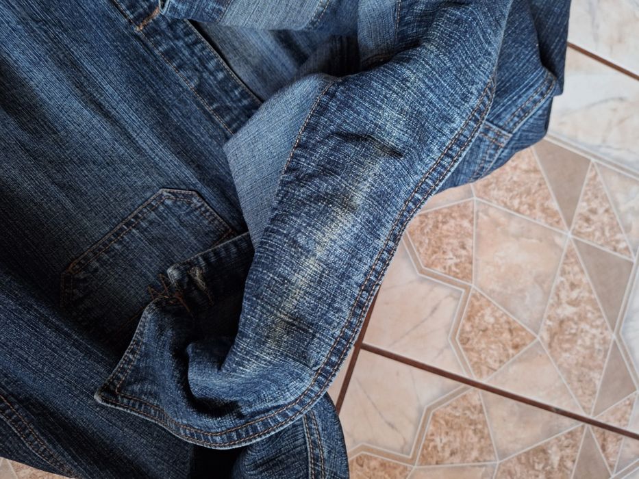 Męska katana dżinsowa