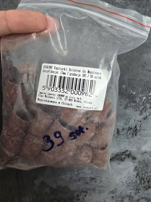 Kapturki do pedicure 13mm 80 sztuk