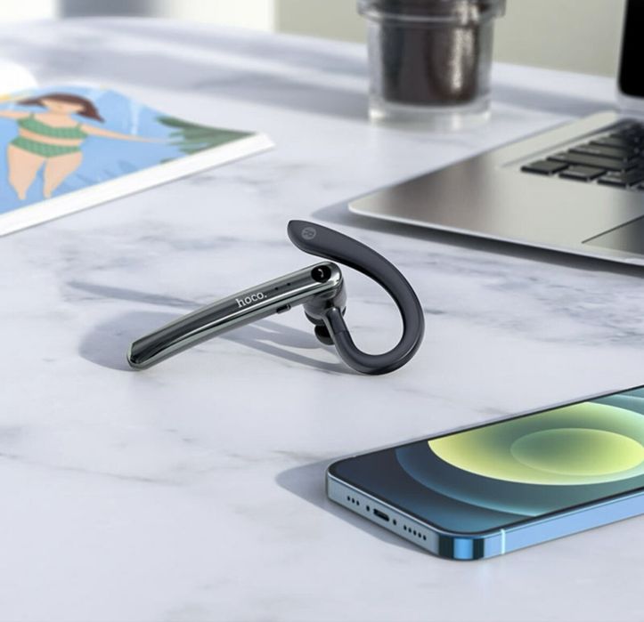 Бездротова BluetoothГарнітура Hoco S19 ENC V5.0 ПодвійнеШумоподавлення