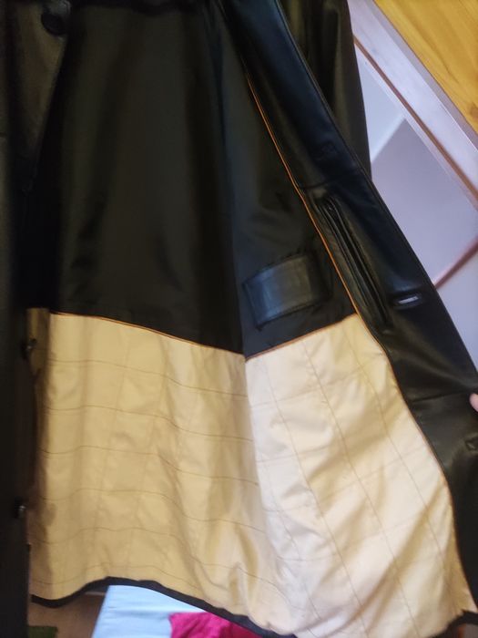 Kurtka skórzana męska