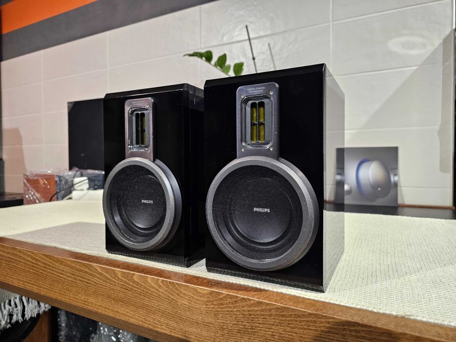 Акустика Philips MCD716 стрічковий ВЧ Ribbon tweeter technology