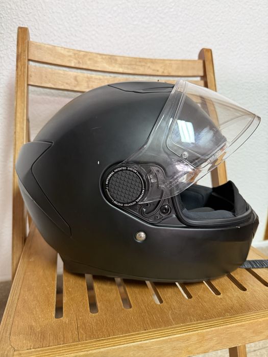 Capacete Shark Spartan + Cardo Freecom 1+