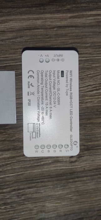 Останній GLEDOPTO Wi-Fi Контролер світлодіодних стрічок для DC 12-24V