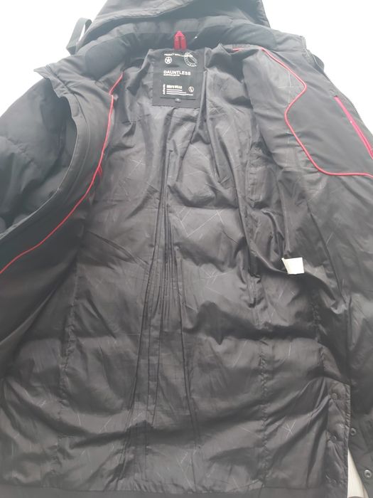 Ďługa kurtka zimowa pikowana ocieplana w roz.52