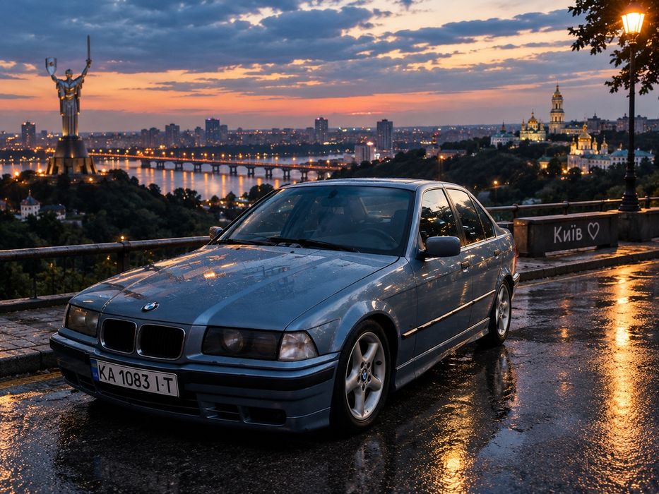 BMW E36 на впевненому ходу