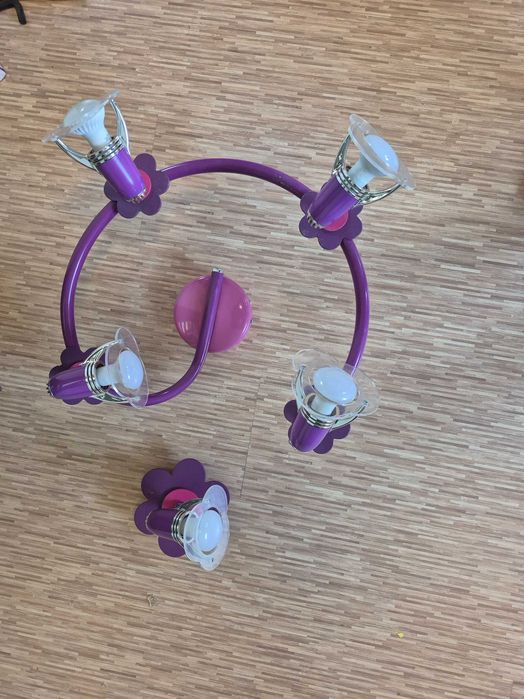 Lampa sufitowa plus kinkiet dla dziecka