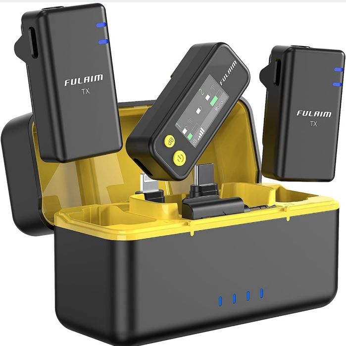 Zestaw mikrofonów bezprzewodowych fulaim x5