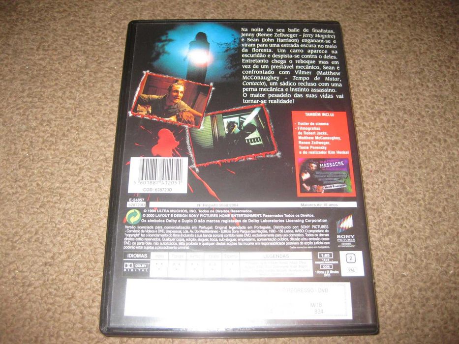 DVD "Massacre no Texas - O Regresso" com Renée Zellweger