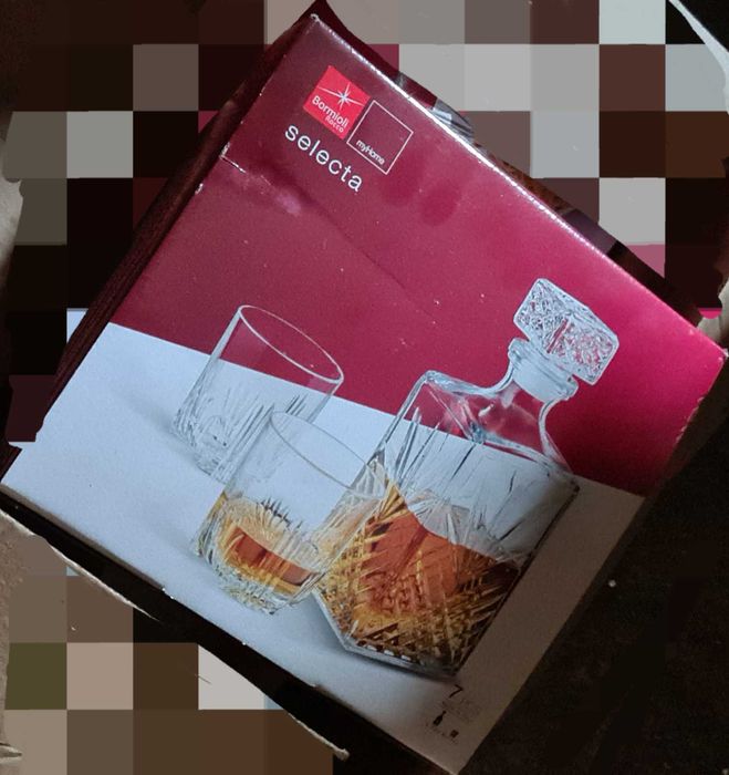 Zestaw bormioli rocca, zestaw do whisky