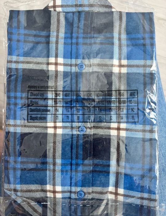 Flanelowa koszula