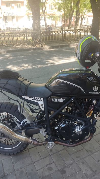 Мотоцикл Geon Scrambler 300 (2024)
