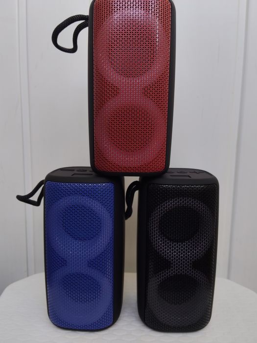 Мощная  Bluetooth колонка NB-041 з RGB подсветкой  fm радио