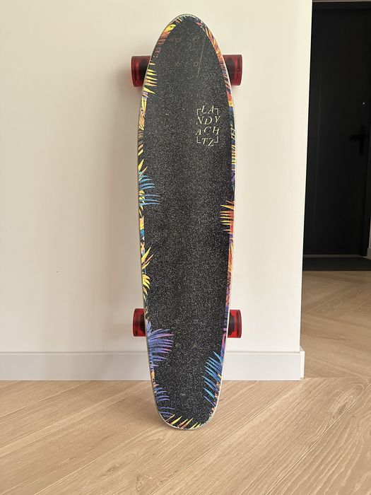 Landyachtz Maple Ripper Tropical Nights – longboard w bardzo dobrym stanie